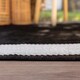 image 4 of The Rugs Outdoor Indoor Bordered Garden Patio Rug Weather Resistant | 200
