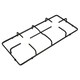 image 1 of SPARES2GO Pan Support Stand Burner Grate for Bush AG60GNSS AG60GNW Gas Hob Cooker x 1 460mm x 215mm