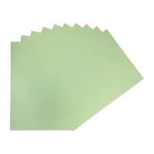 Pack of 50 A4 Coloured Card 160gsm Sheets | Green | Pastel Green | A4 | 1