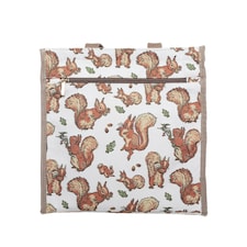 Signare Shopper Grocery Bag - Peter Rabbit Squirrel Nutkin Brown | Beige