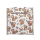 image 1 of Signare Shopper Grocery Bag - Peter Rabbit Squirrel Nutkin Brown | Beige