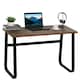 image 1 of HOMCOM Industrial Writing Desk Laptop Table Home Office Study Workstation