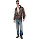 image 2 of Top Gun Unisex Adult Costume Jacket - Brown - S S