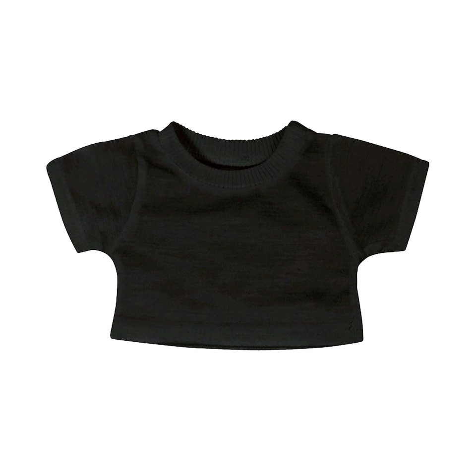 image 1 of Mumbles Teddy Bear T-Shirt Accessory - Black - S