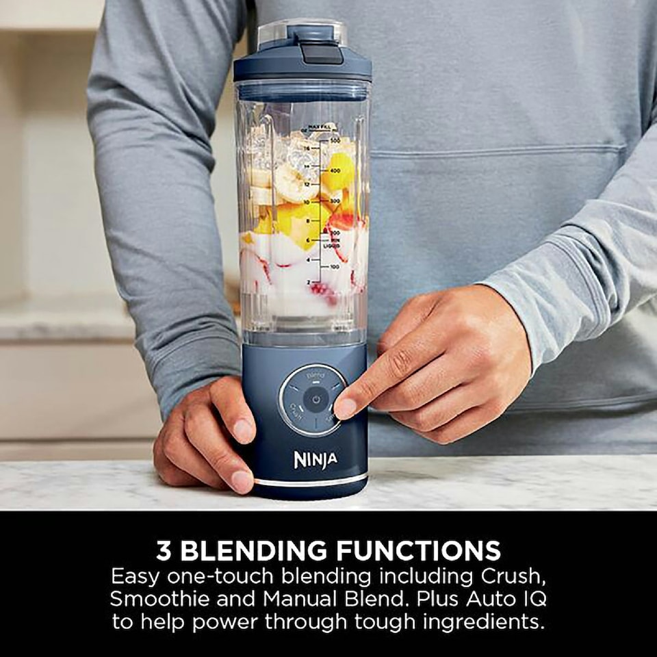 image 1 of Ninja Blast Max Portable Blender in Navy BC251UKNV Blue