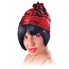 Bristol Novelty Unisex Adults Cloche Hat - Red - One Size One Size