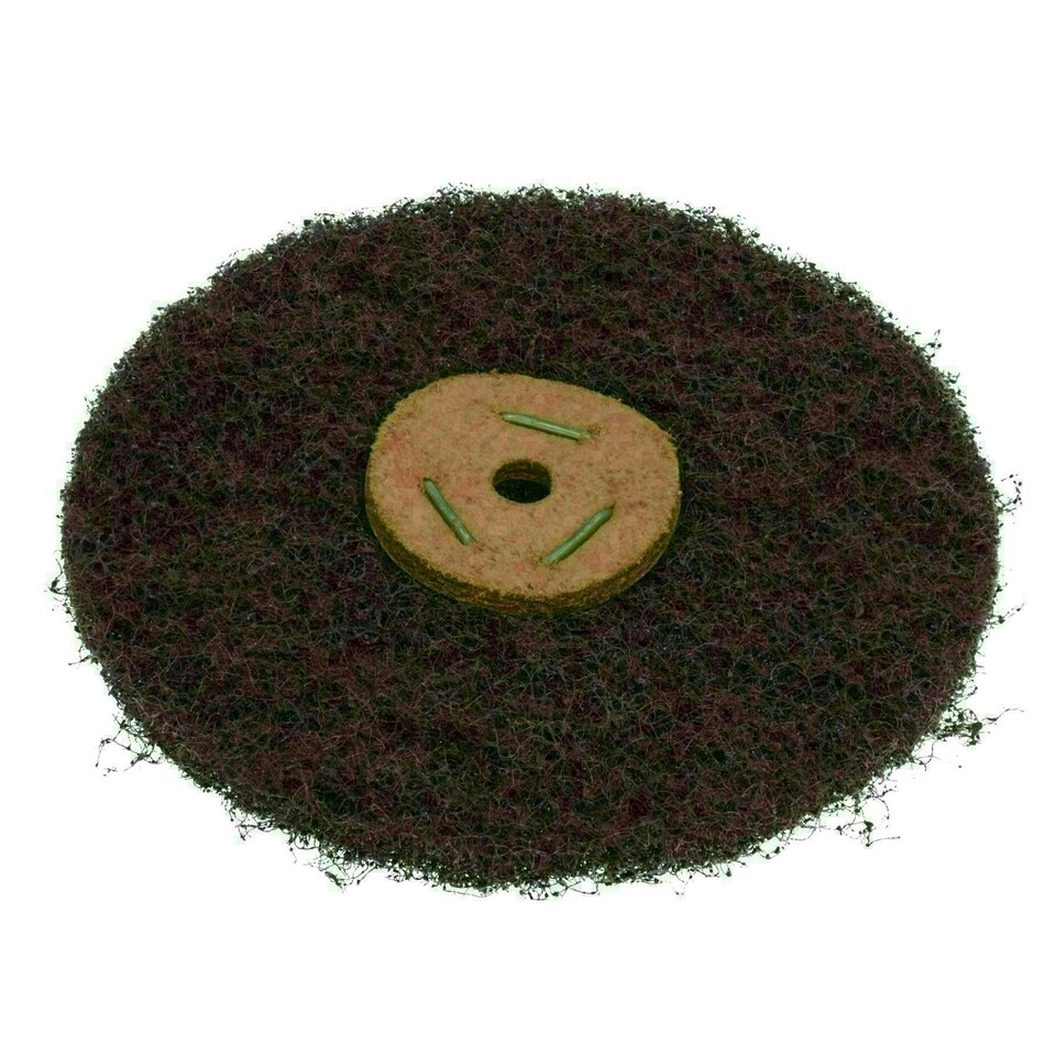 image 1 of Coarse Abrasive Scotch Mop Rust Paint Removal Remover Polishing 6" x 1 Row