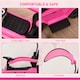 image 2 of HOMCOM Kids Ride-on Push Car 3 in 1 Benz G350 Baby Floor Slider Walker, Pink