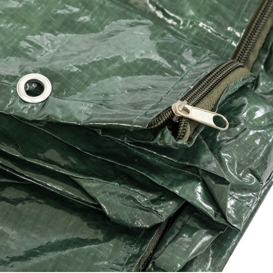 image 1 of Oypla Waterproof 7ft 2.1m Garden Furniture 3 Seater Swing Bench Seat Cover Green