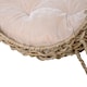 image 9 of PawHut Wicker Cat House, Ball-Shaped Rattan Raised Cat Bed - Natural Wood Finish