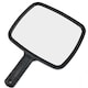 image 1 of Professional Handheld Paddle Mirror 20cm Salon Hairdresser Barber Beauty Makeup Viewing Mirror with Ergonomic Handle & Hanging Slot