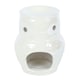 image 2 of Something Different Iridescent Owl Oil Burner - White - One Size