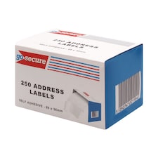 GoSecure 250 Address Labels (Pack of 1500) PB02278