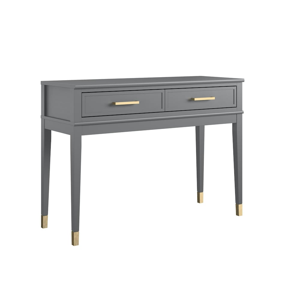 image 1 of Westerleigh Console Table Graphite Grey Grey | Grey