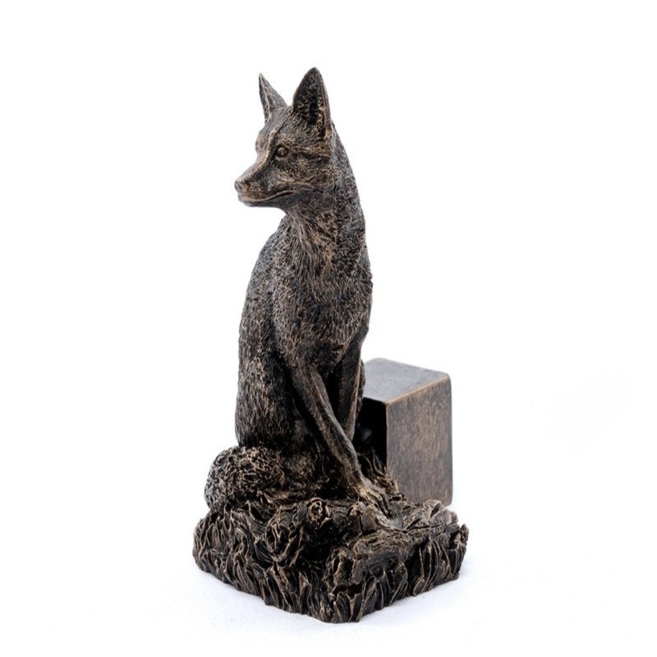 image 1 of Fox Plant Pot Feet - Set of 3 - L7 x W8.5 x H9.5 cm Grey