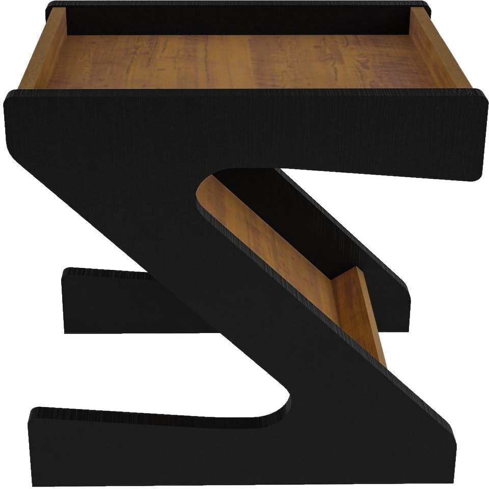 image 1 of Naples Z Side Table Black