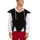 image 3 of Mens Inn Keeper Costume | Red | black/red | XL | 1