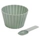 image 4 of 8pc Ice Cream Bowl & Spoon Set Party 4 Bowls & Spoons Dessert Cups Garden Summer | Multi | Multicoloured | 3 Sets ( 24 Pcs)