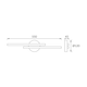 image 4 of CGC SASH LED Black IP44 Bathroom Rated Wall Light 14W Black