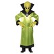image 2 of Alien Lord Electric Green Fancy Dress Costume Unisex Adult Medium