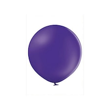 Belbal Plain Balloons - Pastel Royal Lilac - One Size