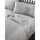 image 1 of Rapport Boston Duvet Cover Set - Grey - Double Grey | Double