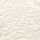 image 2 of Gracie Floral Jacquard Scalloped Bath Mat