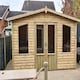 image 2 of 10 X 14 CHATSWORTH SUMMERHOUSE | Brown