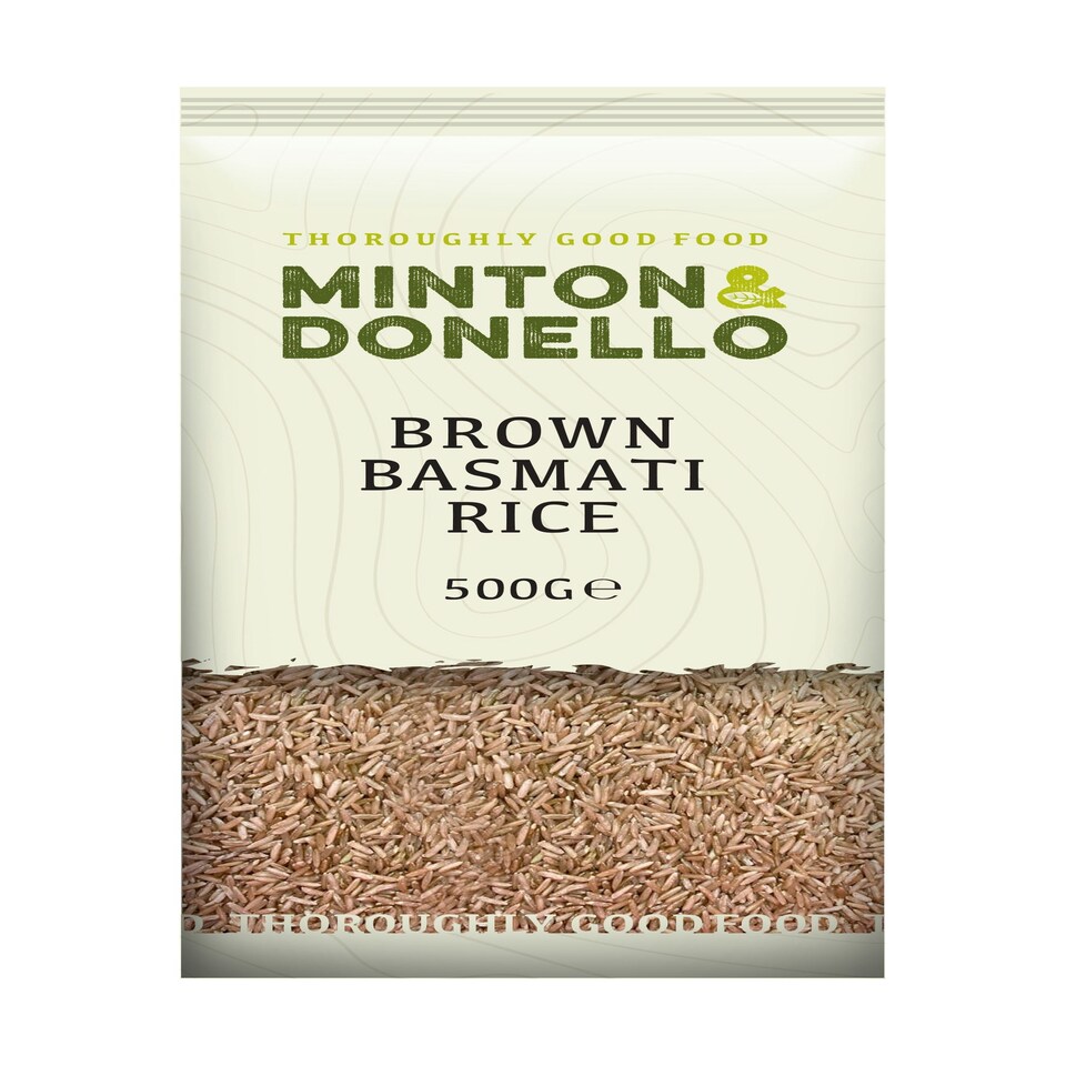 image 1 of Minton & Donello Brown Basmati Rice 6 x 500g