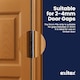 image 3 of Exitex Self Adhesive Intumescent Fire & Smoke Door Strip with Brush, FD30 rated, 5.2m | Brown