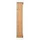 image 3 of Corona Medium Bookcase - L29 x W83.5 x H150 cm - Distressed Waxed Pine Brown