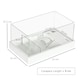 image 8 of PawHut Turtle Tank, Glass Tank w/ Basking Platform, Reptile Habitat