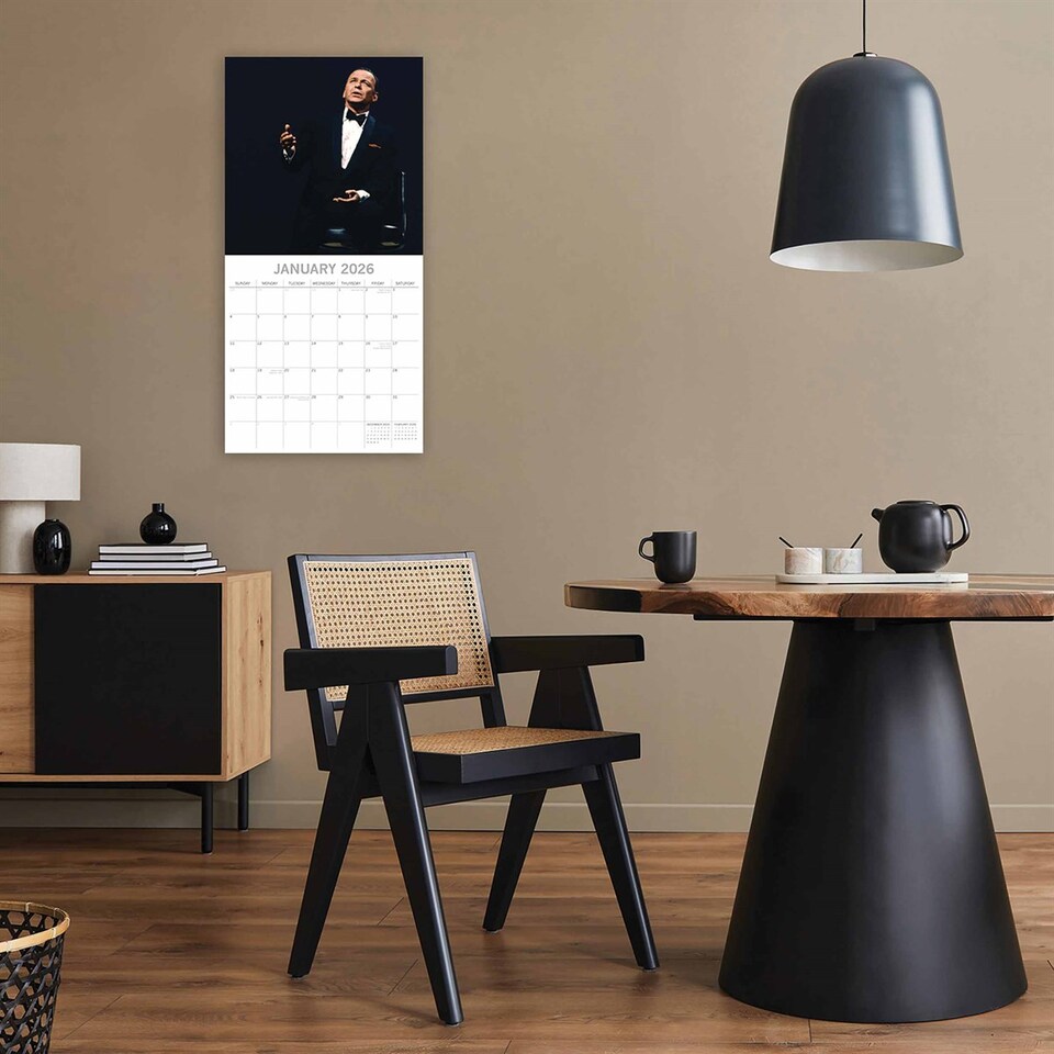 image 1 of Frank Sinatra 2026 Wall Calendar, Gift