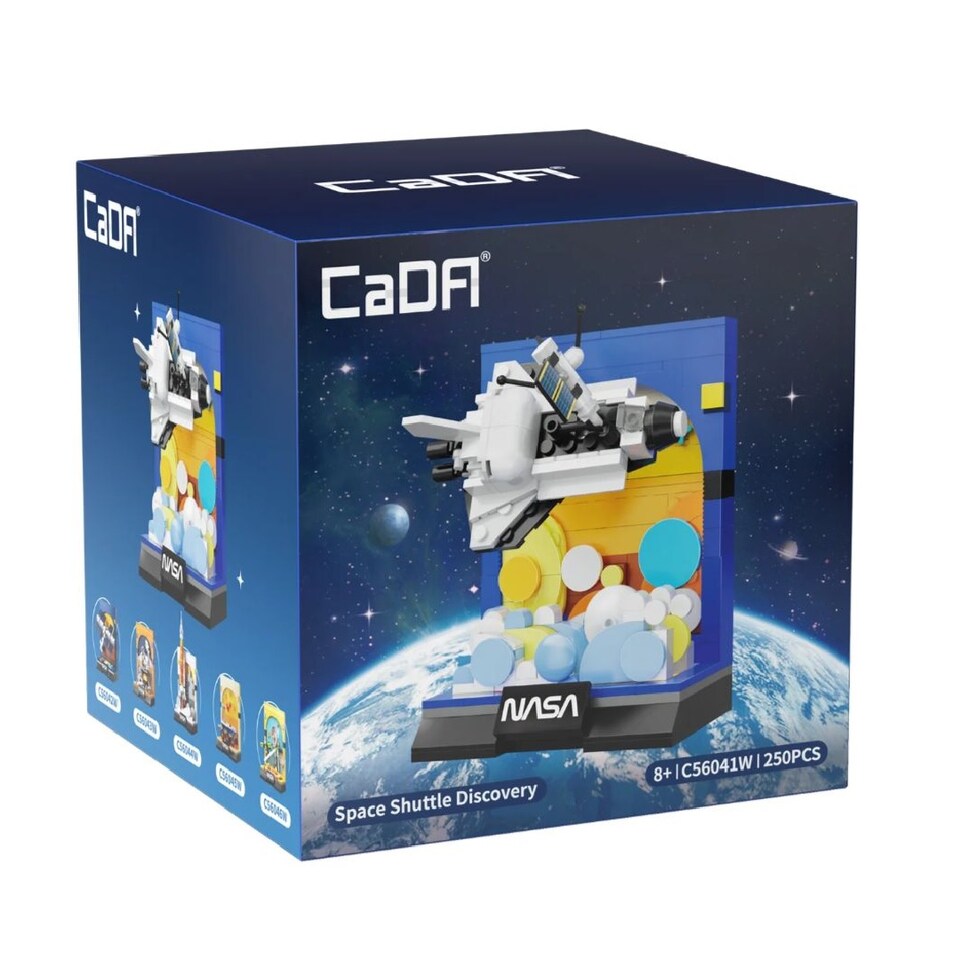 image 1 of CaDa Space Shuttle Discovery Construction Set 250 Pieces