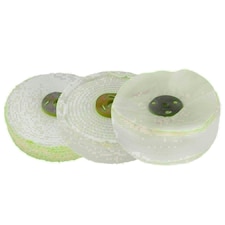 Coarse Medium Final G Polishing Buffing Mops Sisal Floppy 8" x 1.5" 3 Section