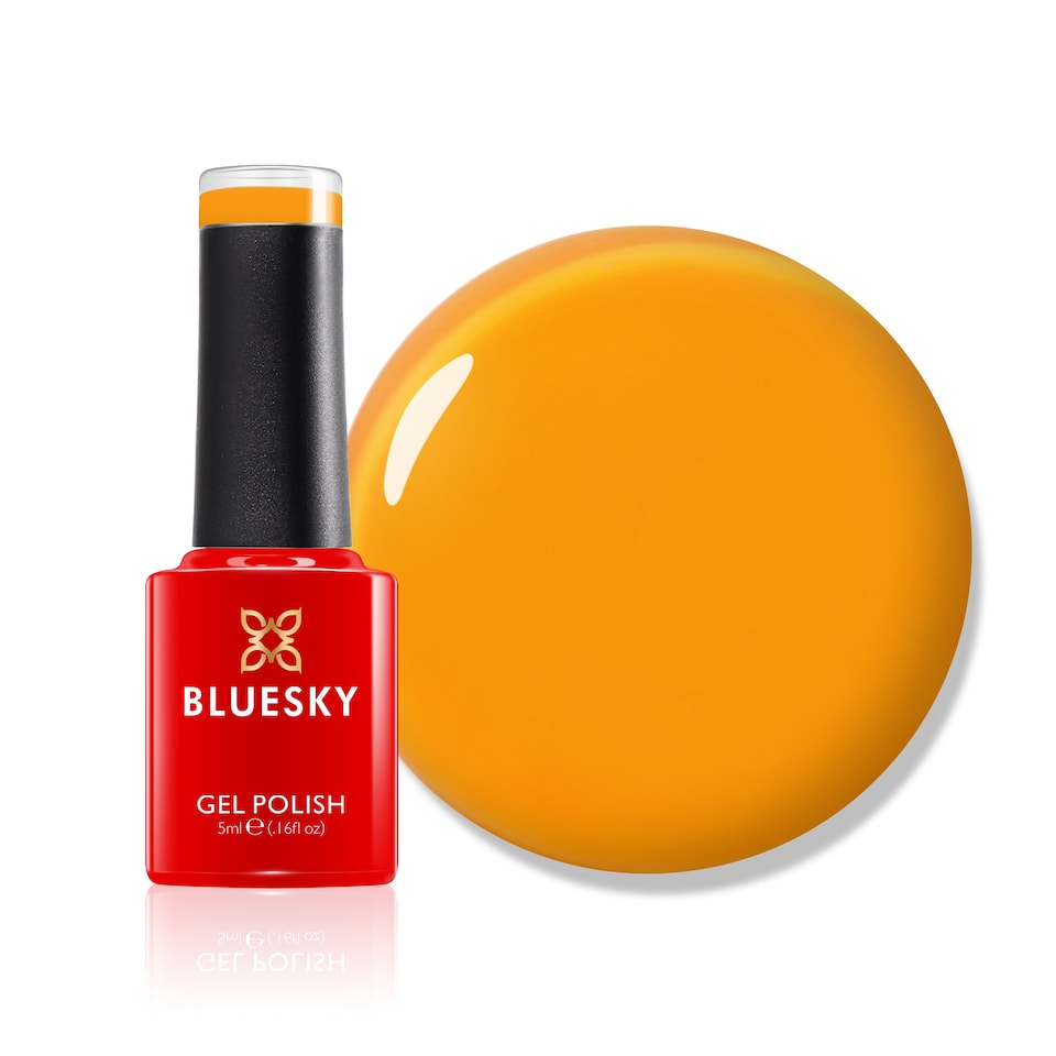 image 1 of Bluesky Orange Gel Polish - Hear Me 5ml