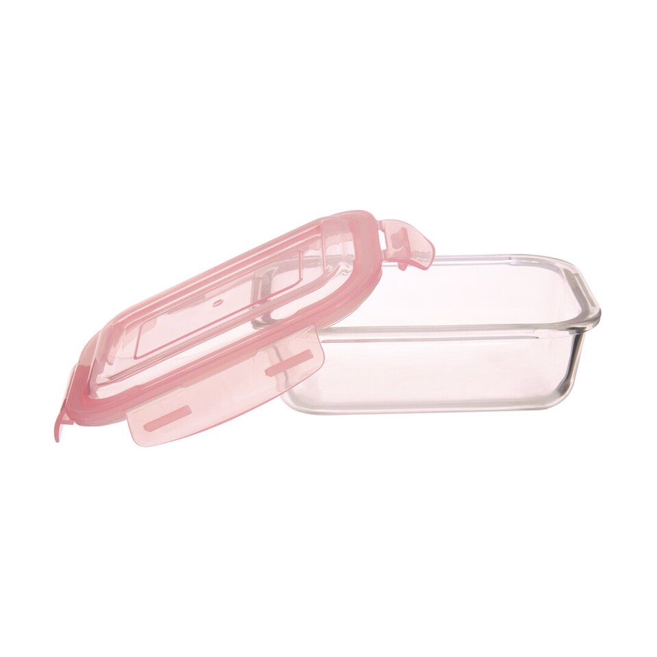 image 1 of Freska 640ml Rectangular Glass Container