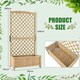image 2 of COSTWAY Raised Garden Bed Outdoor Plant Container Natural N/A