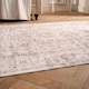 image 3 of OHS Vintage Print Washable Indoor Carpet Floor Rug, 120x170cm - Natural Yellow | Natural | 120x170cm