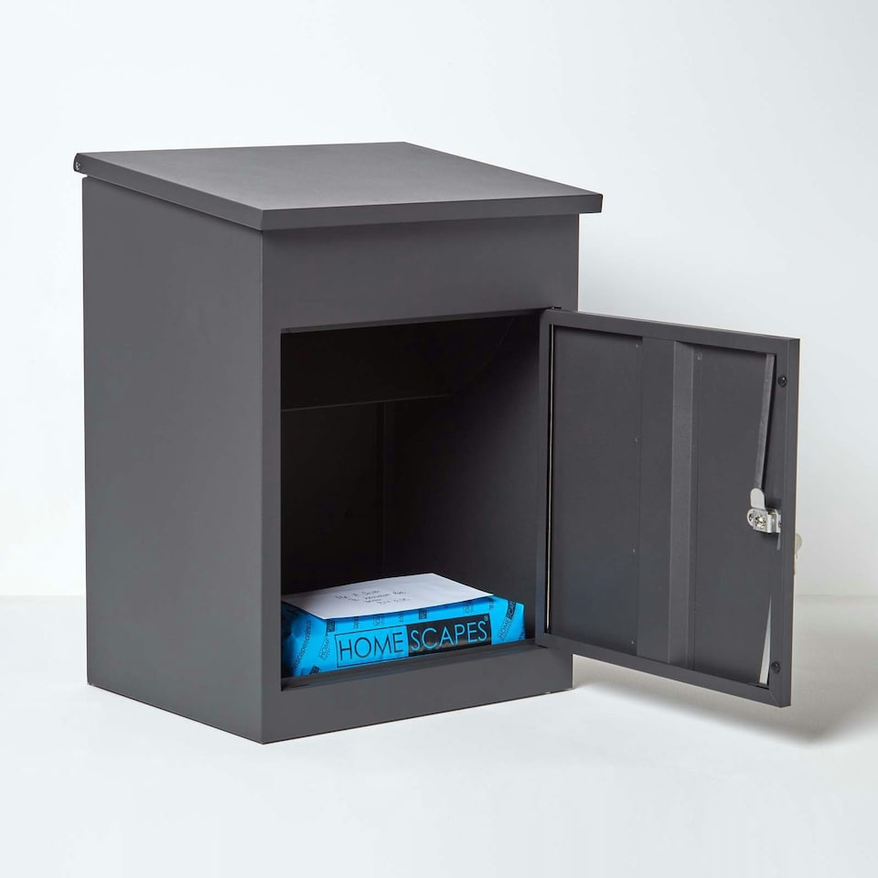 image 1 of SMART PARCEL BOX® Medium Front Access Dark Grey Grey