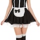 image 4 of Womens Maid Costume | White | black/white | XL | 1