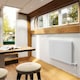 image 2 of Alpha - White Column Electric Radiator H600mm x W988mm 2 Column 900w Thermostatic WIFI