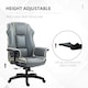 image 3 of Vinsetto High Back Office Chair with Height Adjustable, Reclining, Grey