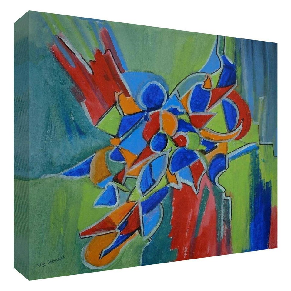 Vs Kaleidoscope Canvas 15 x 15 in /Art Decoration - HOME