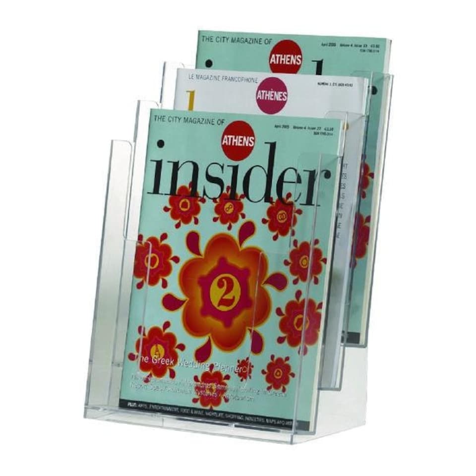 image 1 of A4 Three Pocket Literature Holder