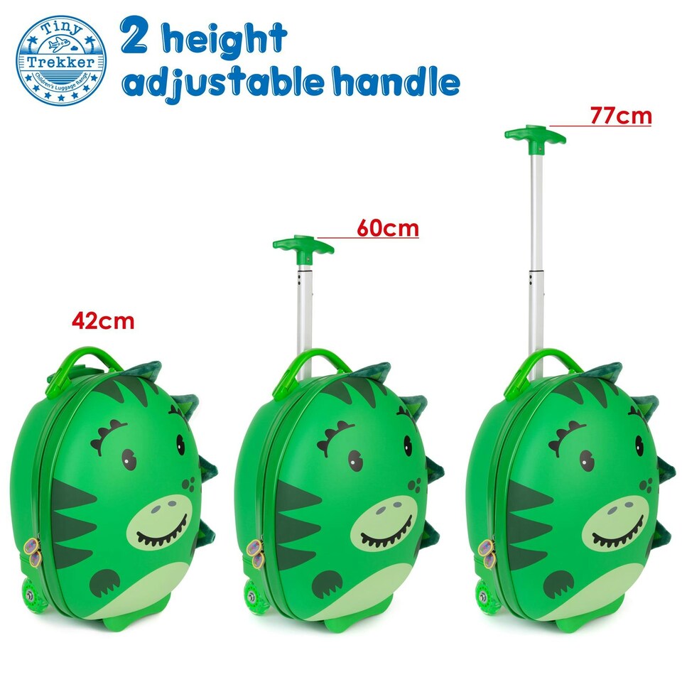 image 1 of boppi Tiny Trekker Luggage Case - DINOSAUR