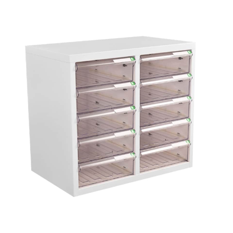 image 1 of 10 A4 Drawer Cabinet