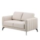 image 10 of Oslo Modern Scandi Style Fabric Living Room 2 Seater Sofa (Beige)