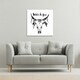 image 2 of Boho chic Fashion (Canvas Print) 61 x 61 x 4cm