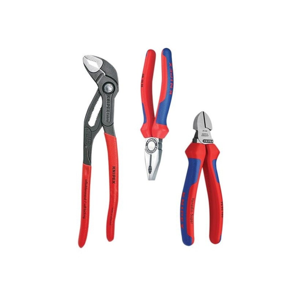 Knipex Bestseller Pliers Set, 3 Piece - Multi Colour - One Size